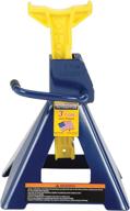 hein-werner blue/yellow 3 ton capacity hw93503 jack stand - enhanced for seo логотип