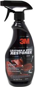 img 3 attached to 🛋️ 3M Leather and Vinyl Restorer, 39040: Ultimate Solution for Restoring Black Leather and Vinyl, 16 fl oz