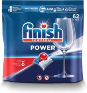 finish powerball dishwasher detergent tablets, 62 count logo