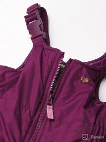 img 3 attached to 🧥 OshKosh B'Gosh Infant Girls Ski Jacket and Snowbib Snowsuit Set