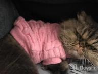 img 1 attached to Cozy Up Your Feline Friend With Our Turtleneck Cat Sweater – Perfect For Kitty, Chihuahua, Teddy, Poodle, Pug And Small Dogs! review by Sean Skinner