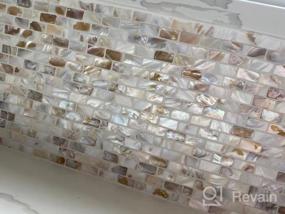 img 7 attached to Elevate Your Décor With LONGKING Mother Of Pearl Decorative Tile