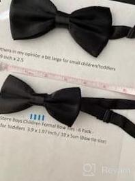 img 8 attached to Formal Bow Ties for Boys | Boy's Accessories in Bow Ties