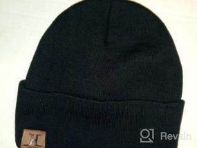 img 7 attached to 🧣 Warm & Stylish Women's Winter Hat, Scarf & Glove Set - Mysuntown 3-Piece Collection: Beanie, Neck Warmer & Touchscreen Gloves