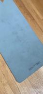 img 1 attached to Premium Double-Sided Non-Slip Yoga Mat With Strap For Ultimate Comfort And Support review by Joseph Brendemuehl