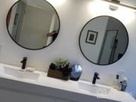 картинка 1 прикреплена к отзыву Modern LED Bathroom Vanity Light Fixture In Matte Black Aluminum With 31.5-Inch Bar Design Over Mirror - 20W 6000K Wall Sconce Lighting By Joossnwell от Kenny Shaver