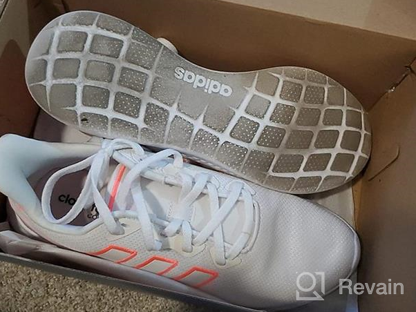 img 1 attached to Adidas Puremotion Vapour White Orange Girls' 👟 Shoes and Athletic: Perfect Blend of Style and Performance. review by Dawn Jackson