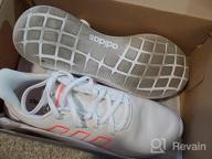 img 1 attached to Adidas Puremotion Vapour White Orange Girls' 👟 Shoes and Athletic: Perfect Blend of Style and Performance. review by Dawn Jackson