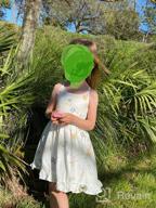 img 1 attached to 👗 Vintage Backless Sundress with Floral Design for Girls' Clothing review by Misty Miller