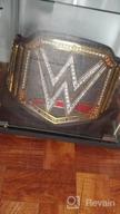 img 1 attached to Official WWE World Heavyweight Championship Title Belt (2014) - Unisex, Multicoloured, One Size review by Kenneth Foster