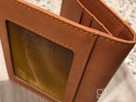 img 1 attached to Premium Cosomche Engraved Leather Wallets: Blessing 👜 Men's Accessories for Wallets, Card Cases & Money Organizers review by Derrick Kadam