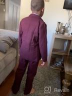 img 1 attached to Stylish Pieces Blazer: Formal Colors for Wedding Boys' Clothing in Suits & Sport Coats review by Eric Budd