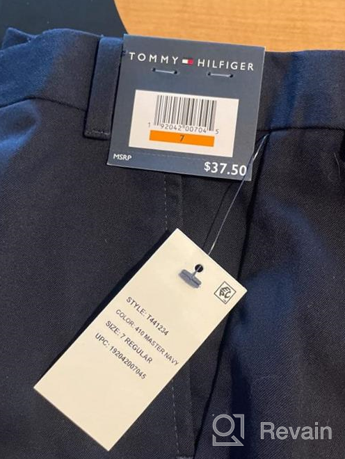 img 1 attached to Tommy Hilfiger Boys' Dress Midnight Pants: Stylish & Quality Boys' Clothing review by Donald Larson