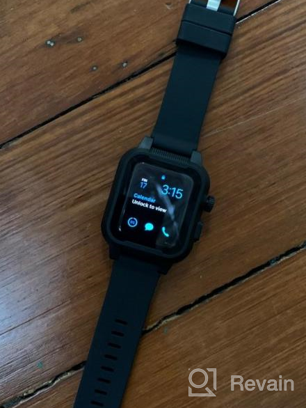 img 1 attached to Keep Your IWatch Series 3 And 2 Safe And Dry With ShellBox YOGRE IP68 Waterproof Case - Full Sealed Protection With Anti-Scratch Screen Protector And Bonus Soft Silicone Watch Bands review by Lisa Dvorak