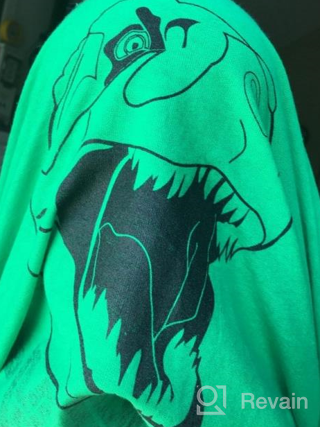 img 1 attached to 🦖 Dress to Impress: Kids' Cool Dinosaur Flip Graphic Print Tee - Youth's Favorite 'Ask Me About My Trex' T-Shirt review by Patrick Ordonez