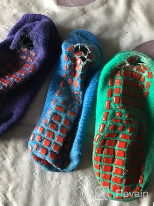 img 1 attached to 🩴 Comfortable Elderly Slipper for Hospital and Indoor Use: Pilates Inspired Girls' Clothing review by Greg Harris