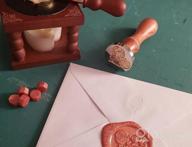img 1 attached to Mceal Wax Seal Stamp G3 - Add A Touch Of Class With A Dollar Sign Design review by Quas Santiago