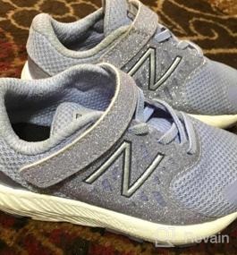 img 5 attached to Увеличенный комфорт и поддержка: кроссовки New Balance FuelCore Running для маленьких девочек и спортивная одежда.