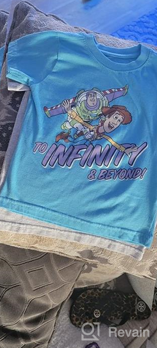 img 1 attached to 🚀 Disney Toy Story Boys' Buzz Lightyear Tee Shirt Set - 2 Pack, Short Sleeve review by David Norwood