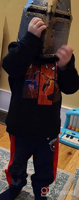 img 1 attached to 🕷️ Boys' Clothing Sets: Marvel Spiderman Jogger Drawstring Sweatpants review by Jeff Wells