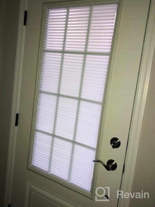 img 1 attached to Enhance Your Privacy And Comfort With Our Window Film – Stained Glass Door Film, Anti-UV & Heat Control, Perfect For Office And Home review by Ryan Noble