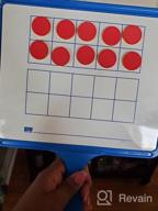 img 1 attached to Set Of 5 Magnetic Dry-Erase Ten Frame Paddles By EAI Education review by Seth Gibbons