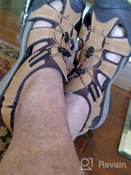 img 1 attached to AMIDEWA Fisherman Men's Shoes: Outdoor Athletic Sandals review by Omar Thorndike