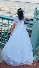 img 4 attached to Элегантные платья с аппликациями для свадьбы, дня рождения и детской одежды от марки PLwedding