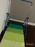 img 1 attached to Adjustable Height Folding Gymnastics Bar For Kids By BangTong&Li - Ideal Junior Training Bar For Home Gymnastics Equipment review by Bryan White