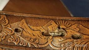 img 2 attached to Floral Men's Accessories by Nocona Belt Co