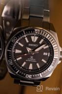 img 1 attached to Seiko Prospex Samurai SRPB51: Stainless Steel Automatic Dive Watch - 200m Water Resistance review by Heather Taylor