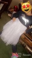 img 1 attached to 2-8T Little Girls Winter Flower Party Tutu Dresses By DXTON review by Wendy Owens