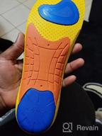 img 1 attached to NEENCA Medical Grade Orthotic Insoles For Plantar Fasciitis, Arch Support Inserts For Running Shoes, Gel Insoles For Flat Feet, High Arch, Fallen Arch, And Foot Pain Relief review by Vanessa Jones