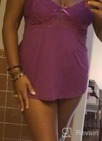 img 4 attached to Wearella Women'S Cami Short PJ Set In Sexy Sleeveless Nightwear Sleepwear S~XXL, Purple