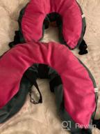 img 1 attached to GoodBoy Pink Inflatable Donut E-Collar For Dogs & Cats – Comfortable Post Surgery Or Wound Recovery Collar (2) review by Michael Nastanovich