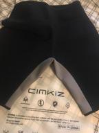 img 1 attached to Cimkiz Sauna Sweat Shorts For Men Slimming Shorts Neoprene Exercise Pants For Workout Sauna Hot Sweat Thermo Shorts review by Anferny Pineda