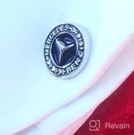 img 1 attached to Elevate Your Style with Promotioneer Symbol Fashion Shirt Cufflinks review by Dan Germain