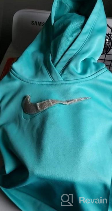 img 1 attached to Nike Therma Swoosh Pullover Toddler Girls' Clothing in Active review by Michelle Davis