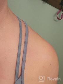 img 6 attached to Get Comfortable And Supported In Rolewpy'S Strappy Yoga Sports Bras For Women