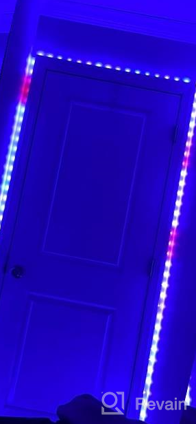 img 1 attached to Govee 16.4Ft WiFi LED Strip Lights, Smart RGB LED Lights Work With Alexa And Google Assistant, Color Changing Light Strip With Music Sync, App Control LED Lights For Bedroom, TV, Kitchen, Party review by Ryan Garrison