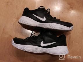 img 3 attached to NIKE Men's Athletic Shoes: Court Style in Classic White and Black