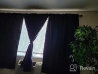 img 1 attached to DWCN Yellow Blackout Curtains - Set Of 2 Room Darkening Thermal Insulated Bedroom Window Panels With 42 X 84 Inches Long Rod Pocket Drapes review by Dawn Miller