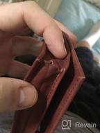 img 1 attached to Leather Business Holder Expandable Wallet review by Antonio Liberty
