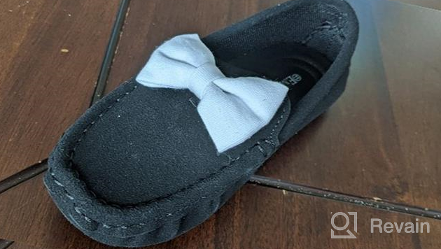 img 1 attached to EmaNeo Loafers Moccasins Toddler Numeric_1 Boys' Shoes review by Scott Gendron