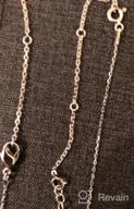 img 1 attached to Sllaiss 925 Sterling Silver Set: 3-Piece Necklace, Bracelet, and Anklet Extender Chain for Adjustable Lengths of 2", 3", and 4 review by Bill Garczynski