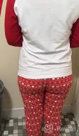img 1 attached to SIORO Reindeer Matching Christmas Pajamas for Men - Festive Sleepwear review by Bill Kodba