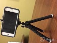 img 1 attached to Flexible Tripod Stand For Small Cameras: Acuvar 6.5-Inch Bendable Tripod With Microfiber Cleaning Cloth review by Brian Faxon