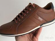 img 1 attached to BOSS Low Top Sneakers Brown Medium Men's Shoes in Fashion Sneakers review by Adrian Woodside