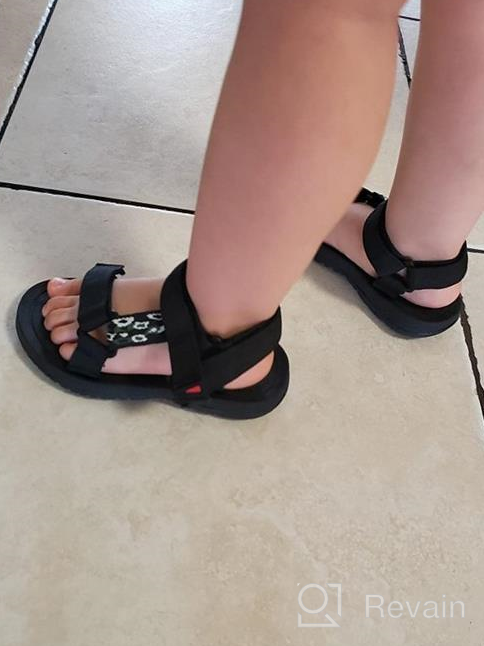 img 1 attached to 👟 Bear Mall Athletic Toddler Boys' Sandals Shoes review by Roy Bush