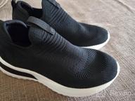 img 1 attached to 👧 Engtoy Kids Slip-on Sneakers: Lightweight Athletic Shoes for Boys & Girls - Comfortable, Stylish & Easy to Put on! Perfect for Walking & Running (Toddler/Little Kid/Big Kid) review by Matthew Frandsen